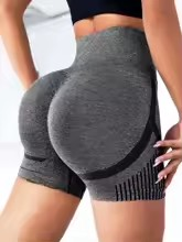 Femmes Yoga Shorts Taille haut Sportswear