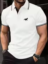 -shirt pour hommes Polo à  manches courtes